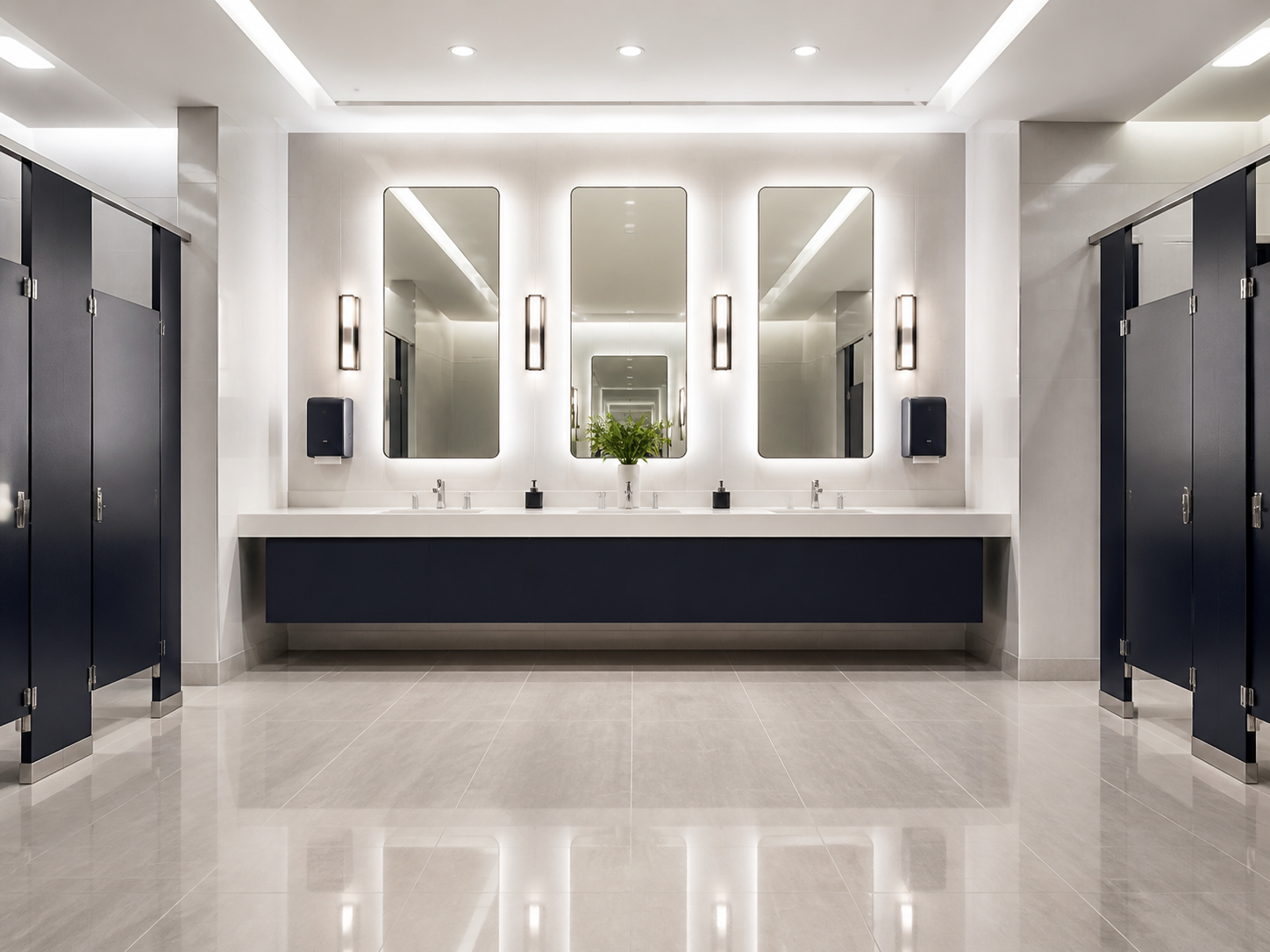 Commercial Restroom Sanitation commercial facility